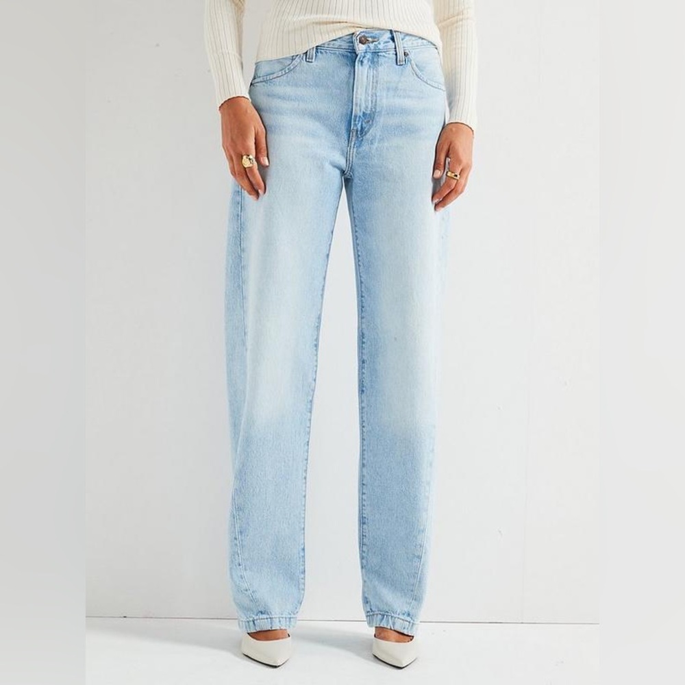 Levi's ‘94 Baggy Light Blue Washed Wide Leg Jeans Tapered